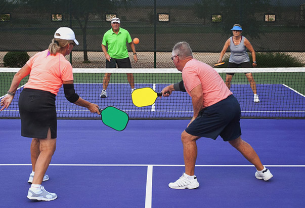 Playing pickleball pain-free