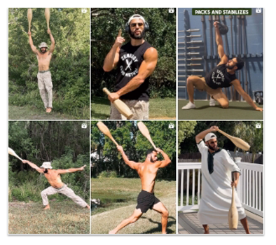 Coach Zach training collage